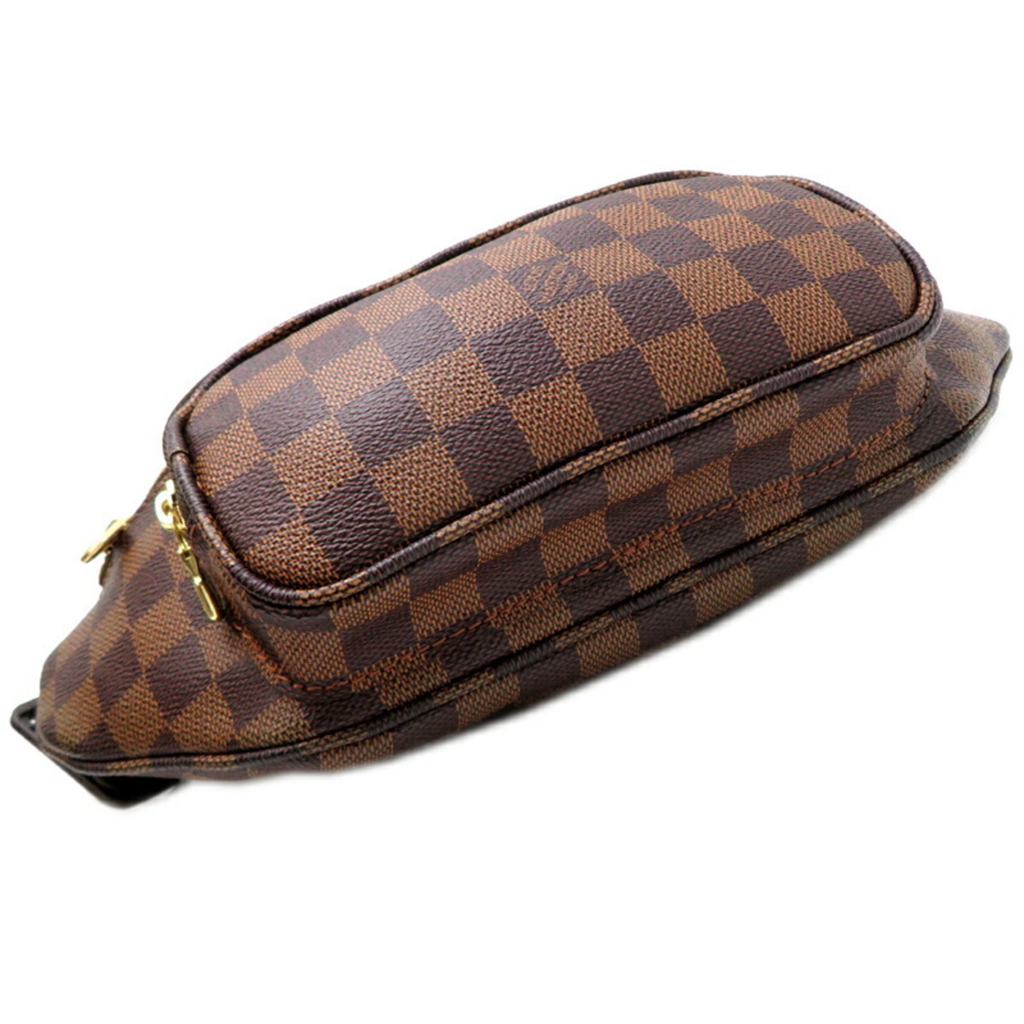 Louis Vuitton Bumbag Melville Women's and Men's Waist Bag N51172 Damier Brown