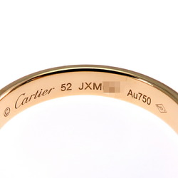 Cartier #52 Wedding Women's Ring, 750 Yellow Gold, Size 12