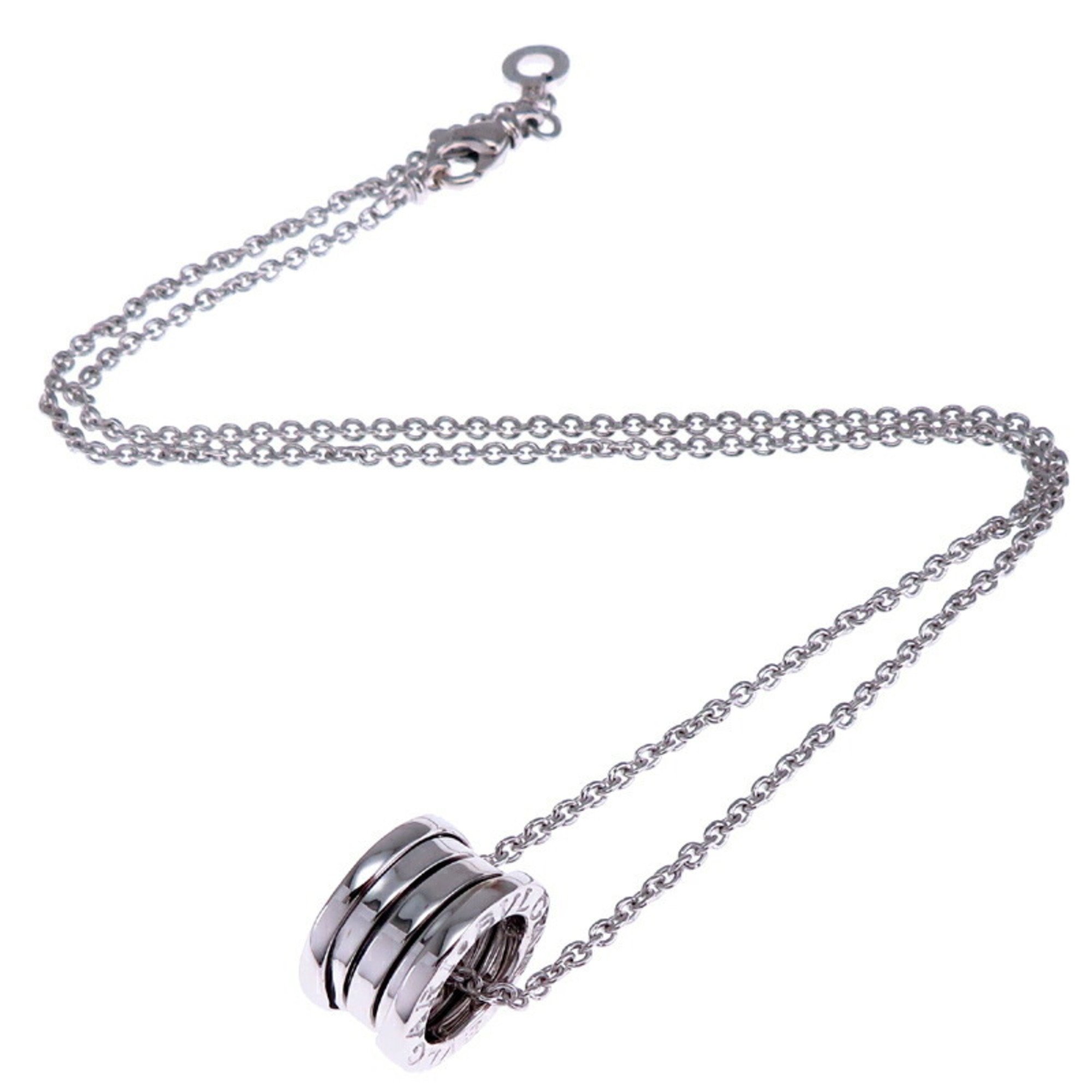 Bvlgari Bulgari B.zero1 Women's and Men's Necklace 750 White Gold