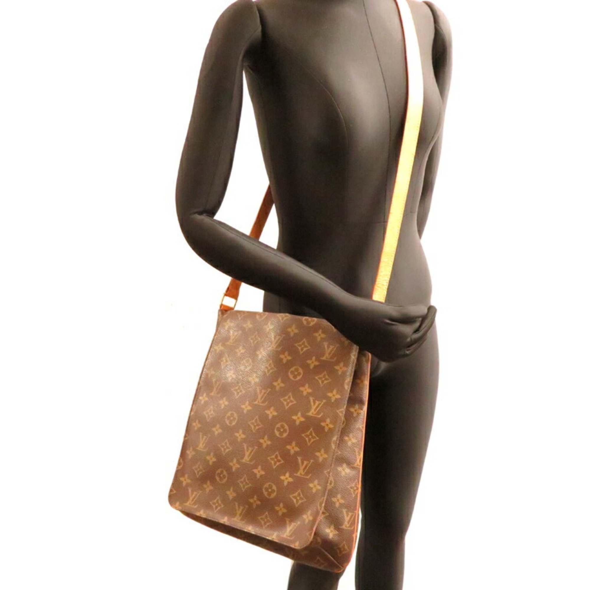 Louis Vuitton Musette Women's and Men's Shoulder Bag M51256 Monogram Brown