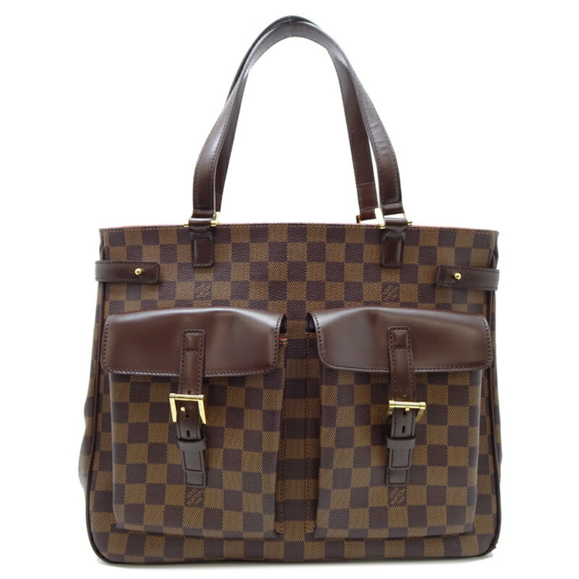 Louis Vuitton Uzes Women's Shoulder Bag N51128 Damier Brown