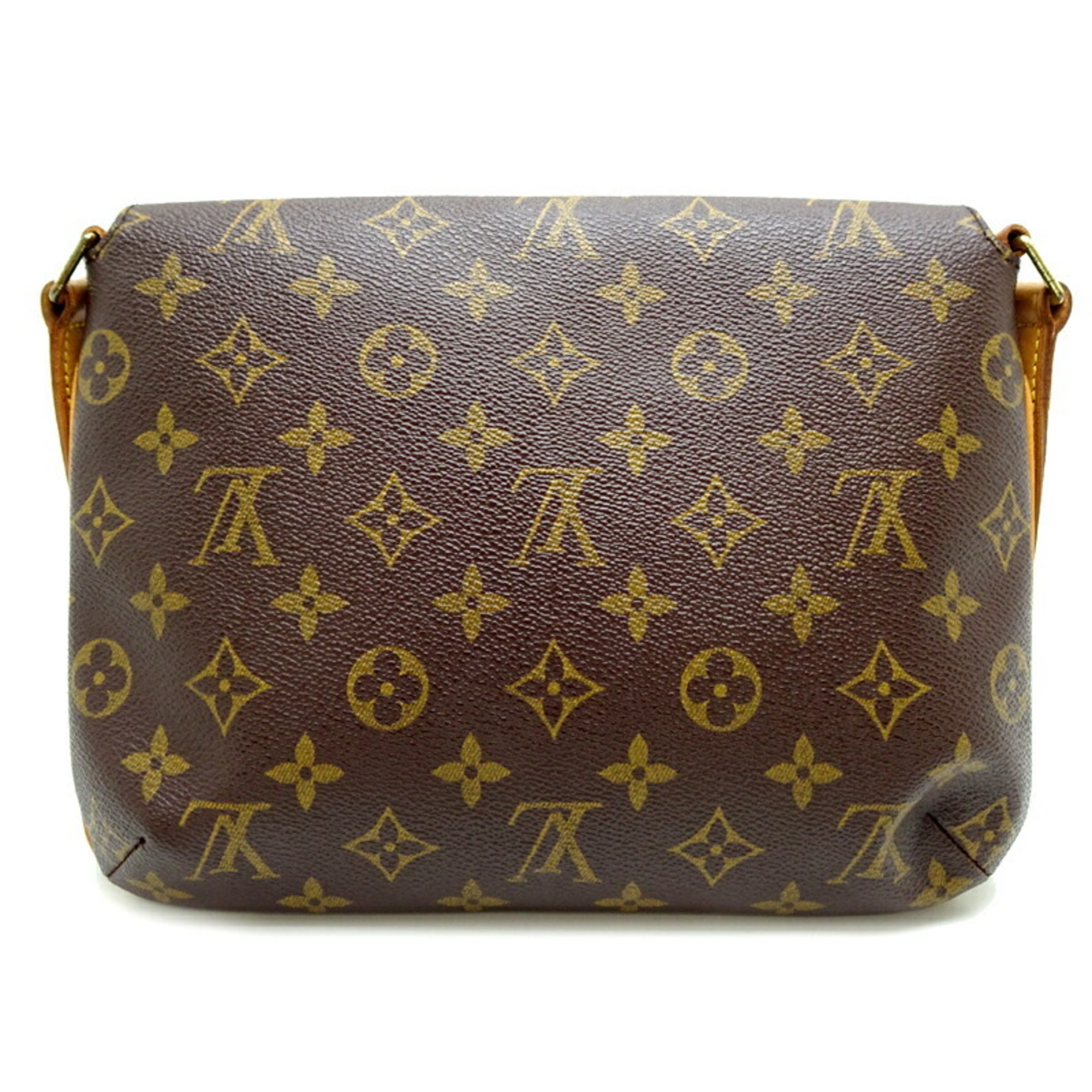 Louis Vuitton Musette Tango Short Strap Women's Shoulder Bag M51257 Monogram Brown