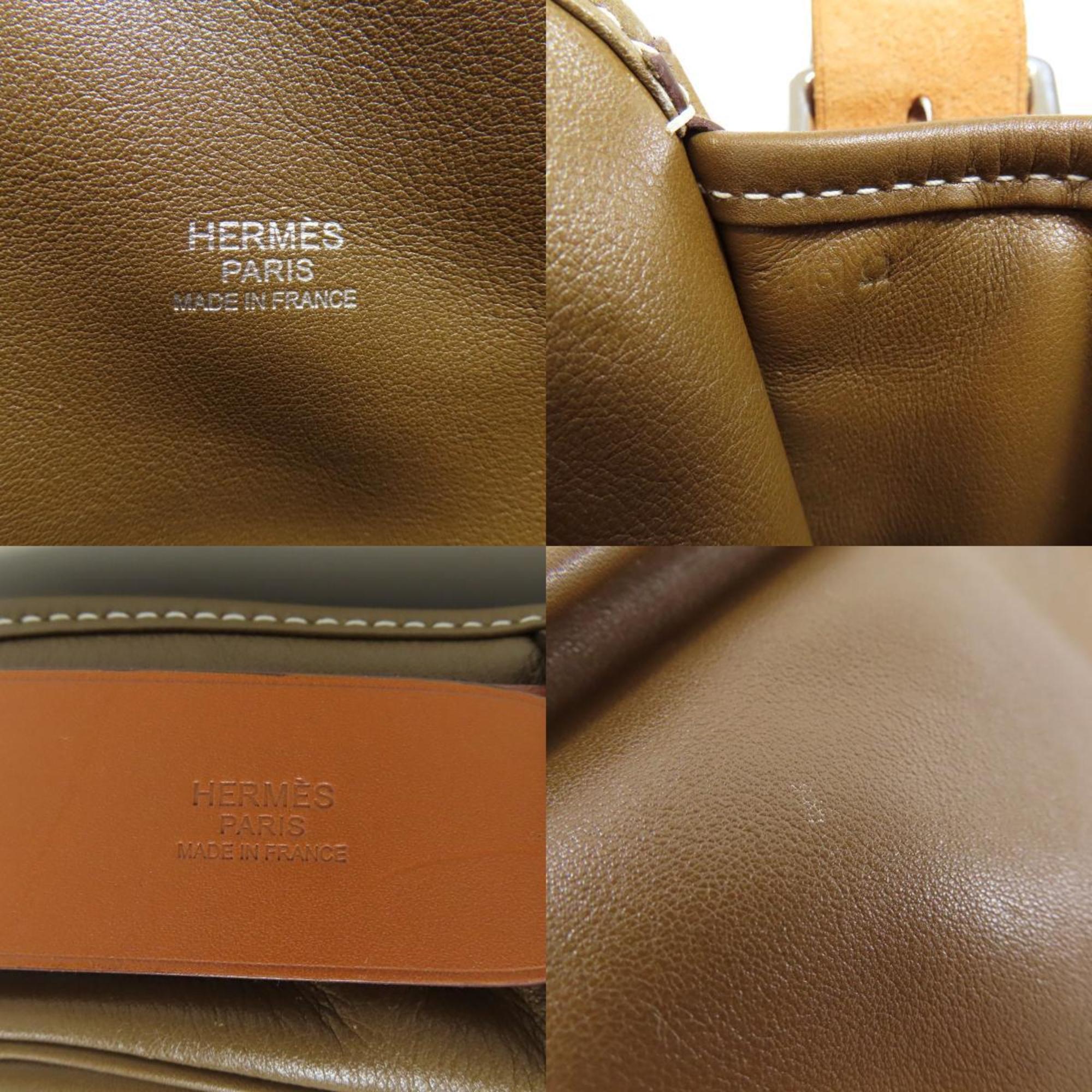 Hermes Barda 35 Shoulder Bag Calf Leather Women's HERMES