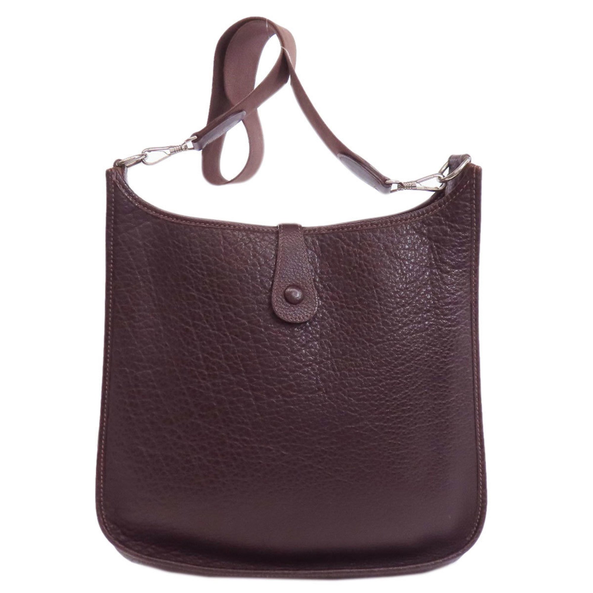 Hermes Evelyn 1 GM Shoulder Bag Calf Leather Women's HERMES