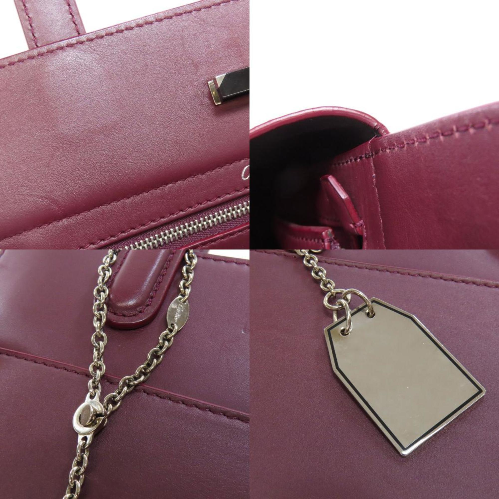 CARTIER handbag leather ladies