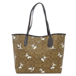 Coach 6160 Signature Snoopy Collaboration Tote Bag for Women COACH