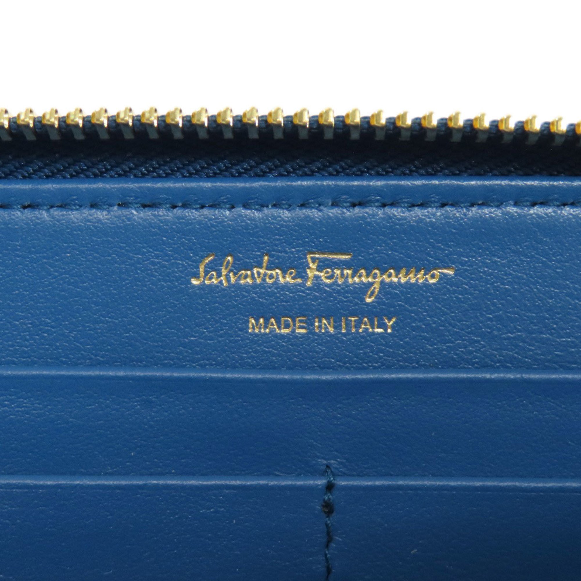 Salvatore Ferragamo studded leather wallet for women