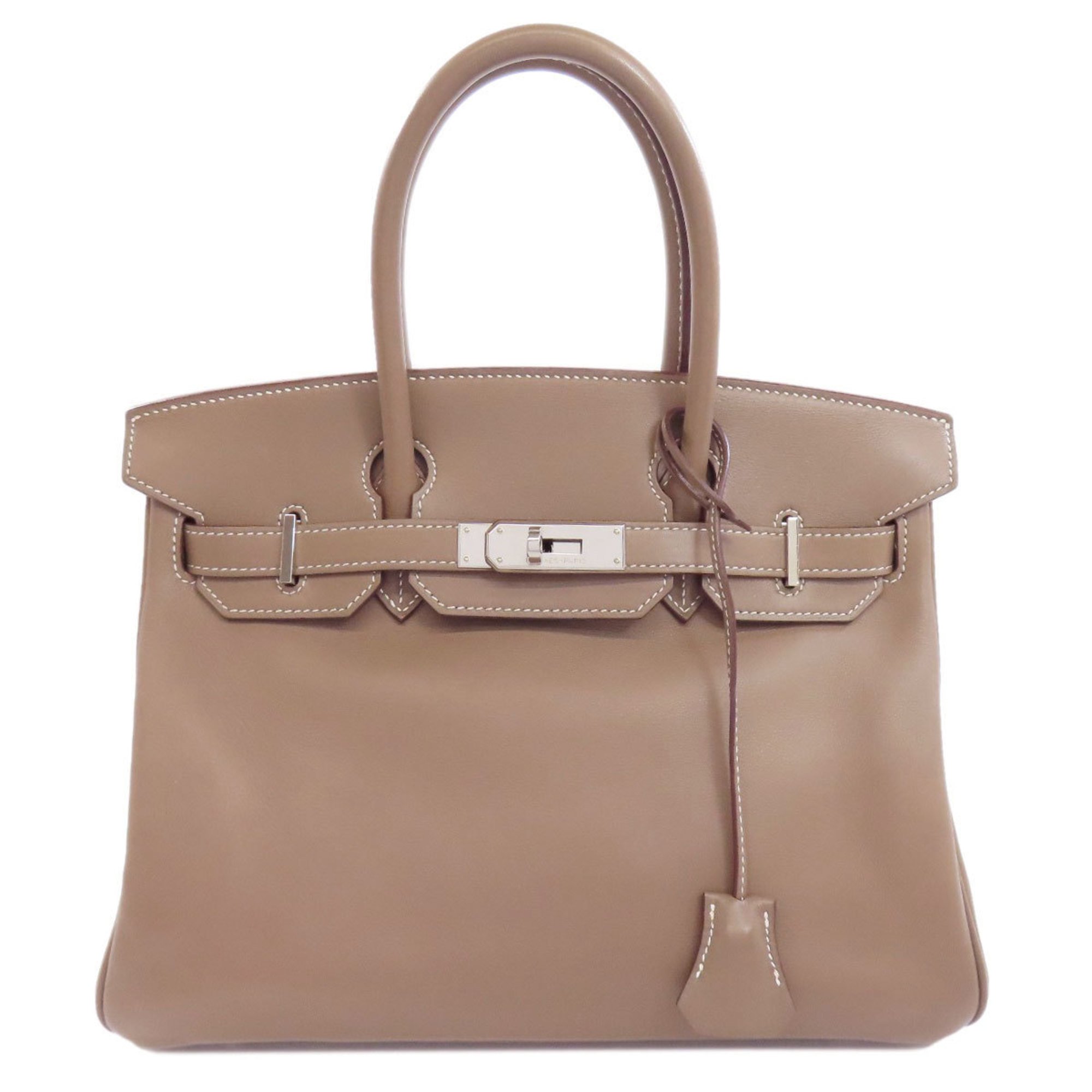 Hermes Birkin 30 Etoupe Handbag Swift Women's HERMES