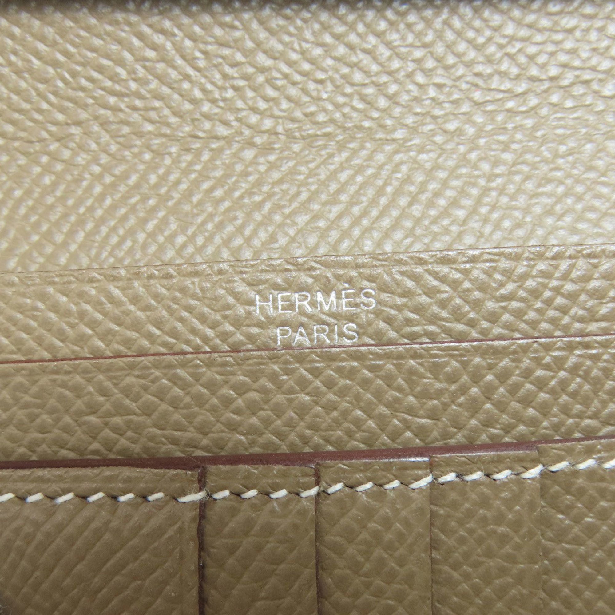 Hermes Bearn Compact Bi-fold Wallet Epson Women's HERMES