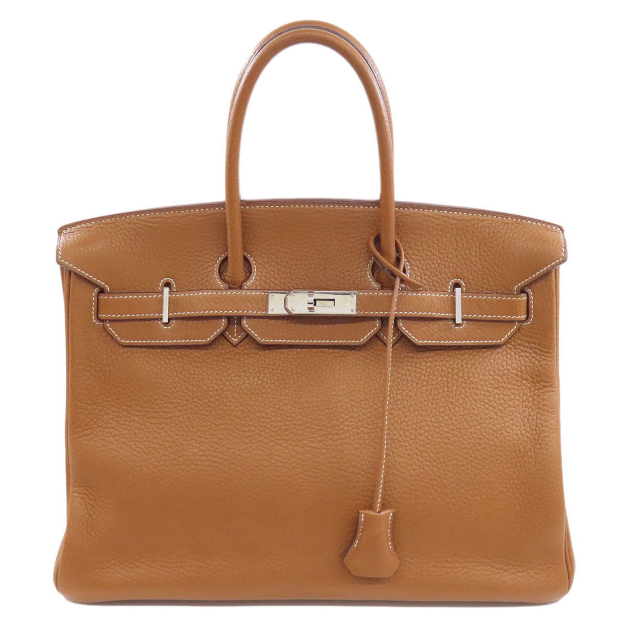 Hermes Birkin 35 Gold Handbag Ardennes Women's HERMES