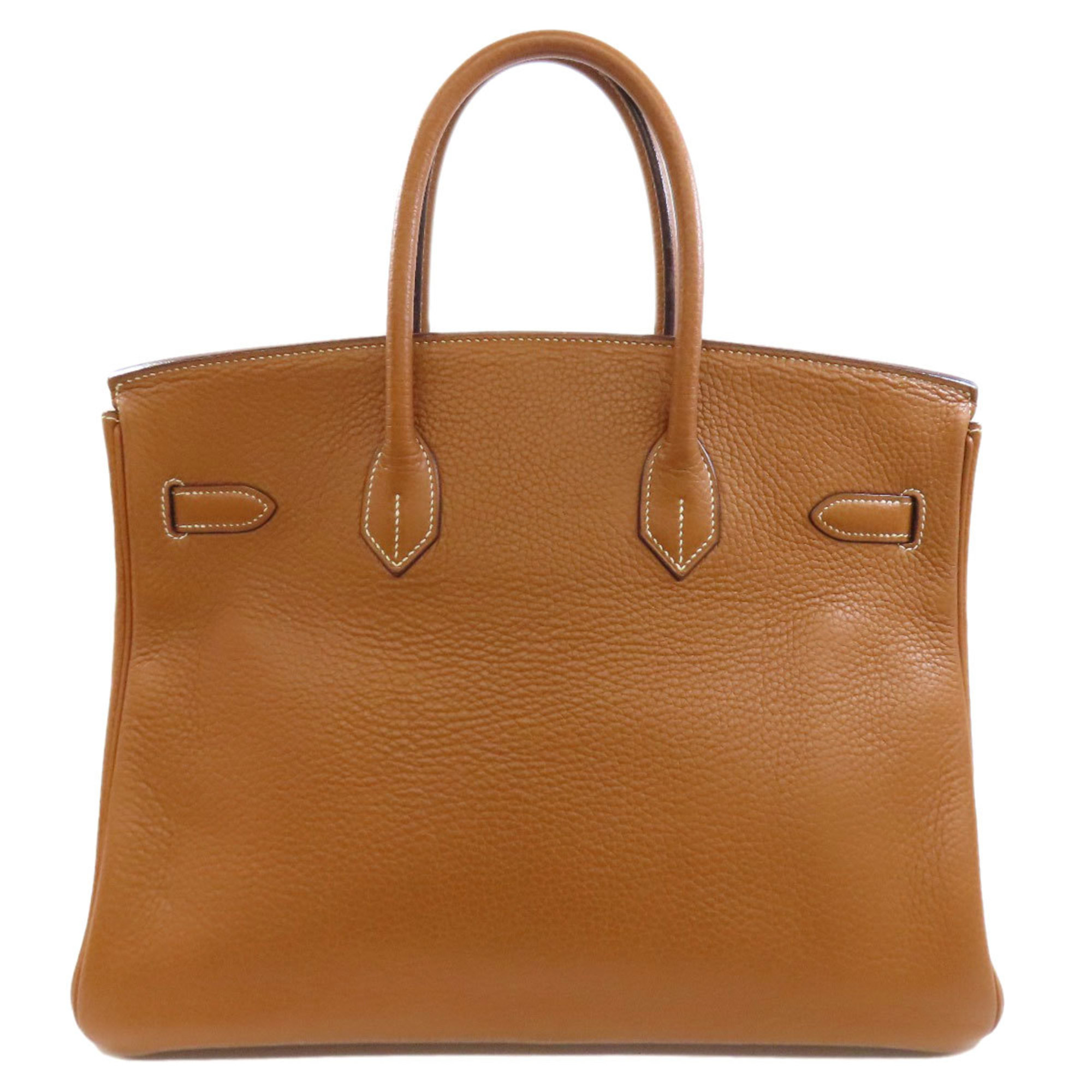 Hermes Birkin 35 Gold Handbag Ardennes Women's HERMES