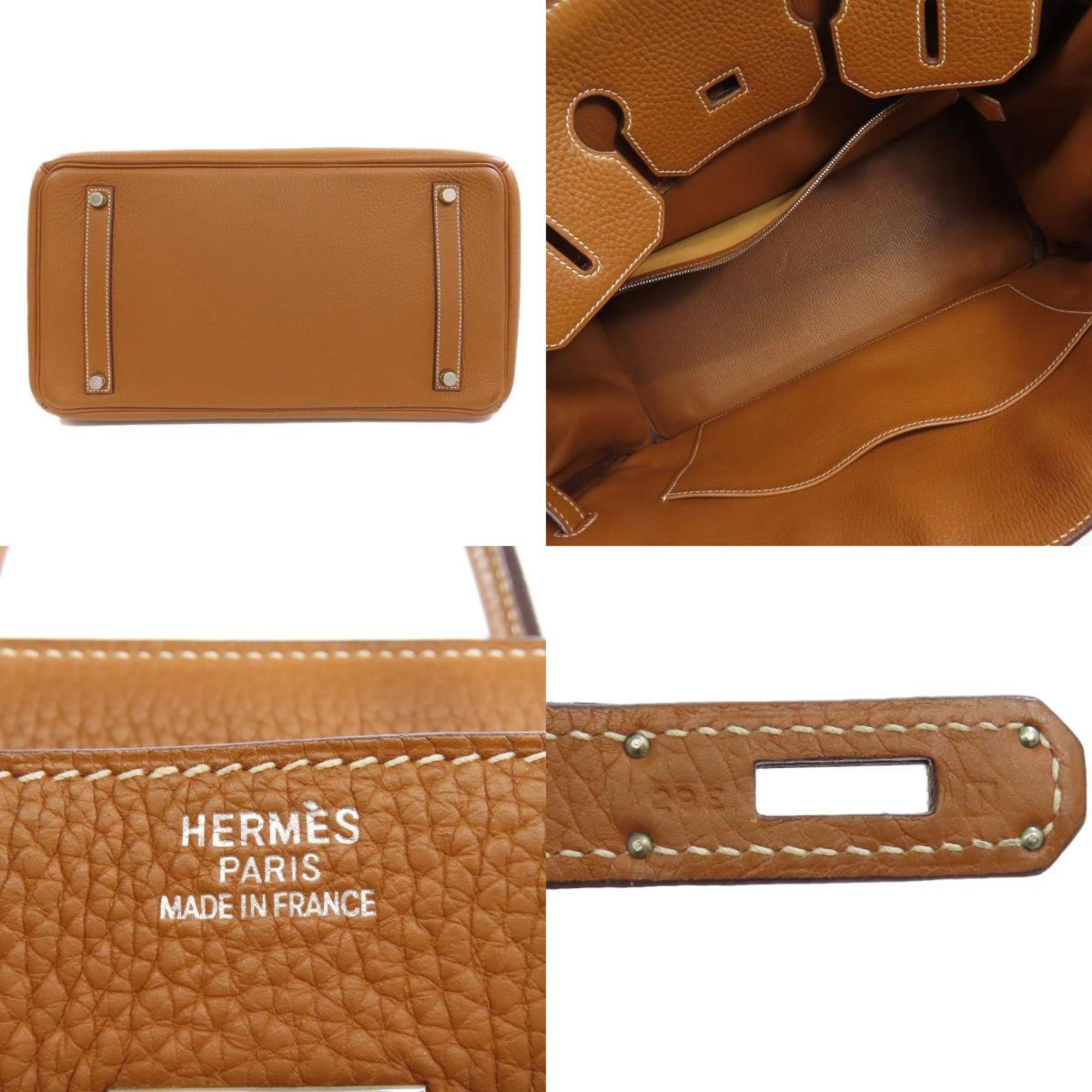 Hermes Birkin 35 Gold Handbag Ardennes Women's HERMES