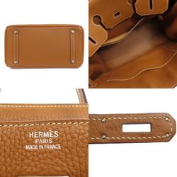 Hermes Birkin 35 Gold Handbag Ardennes Women's HERMES