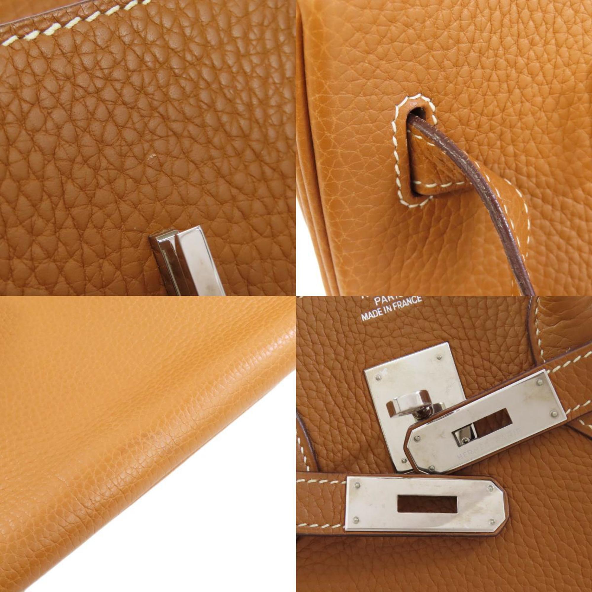 Hermes Birkin 35 Gold Handbag Ardennes Women's HERMES