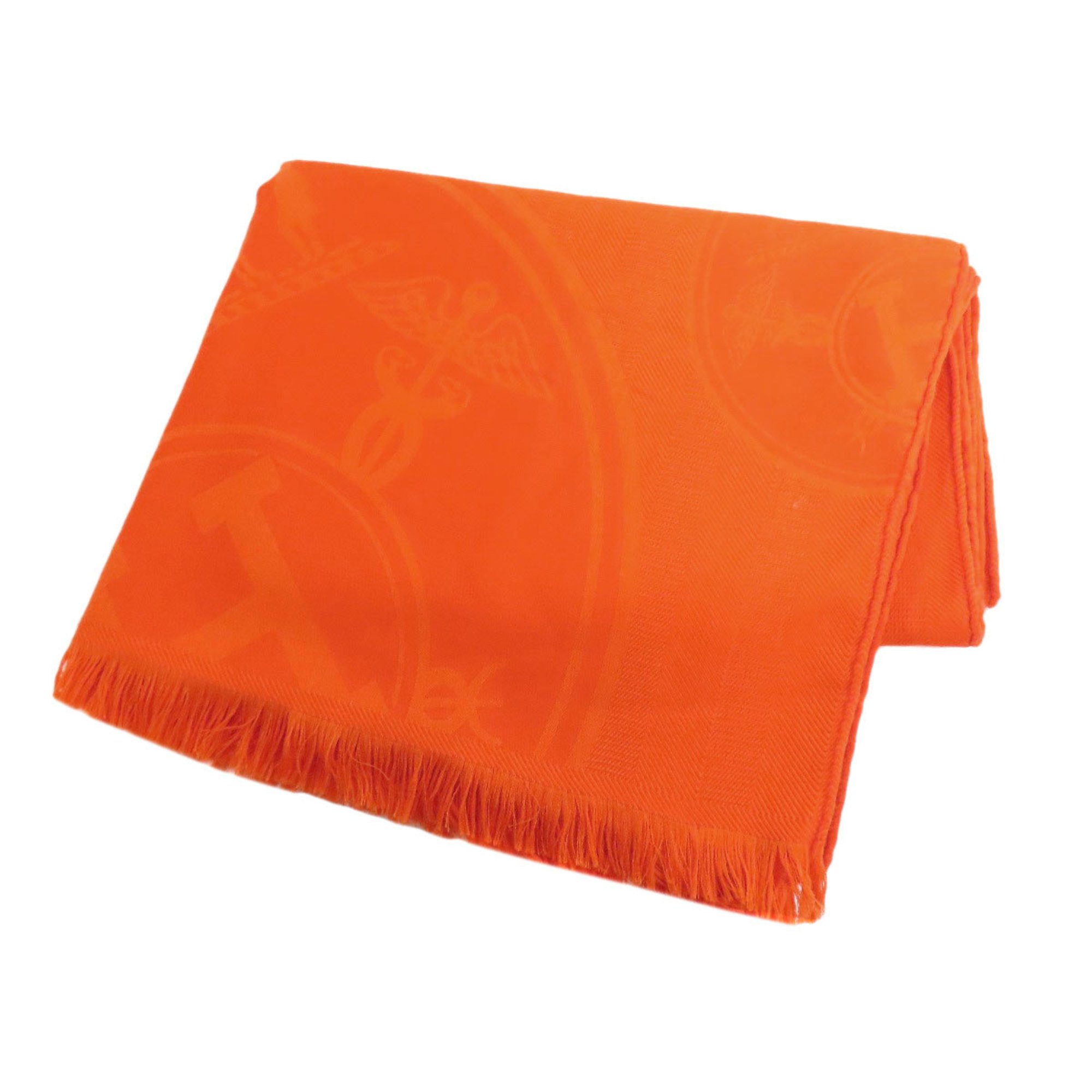 Hermes New Libris Stole Cashmere Silk Women's HERMES