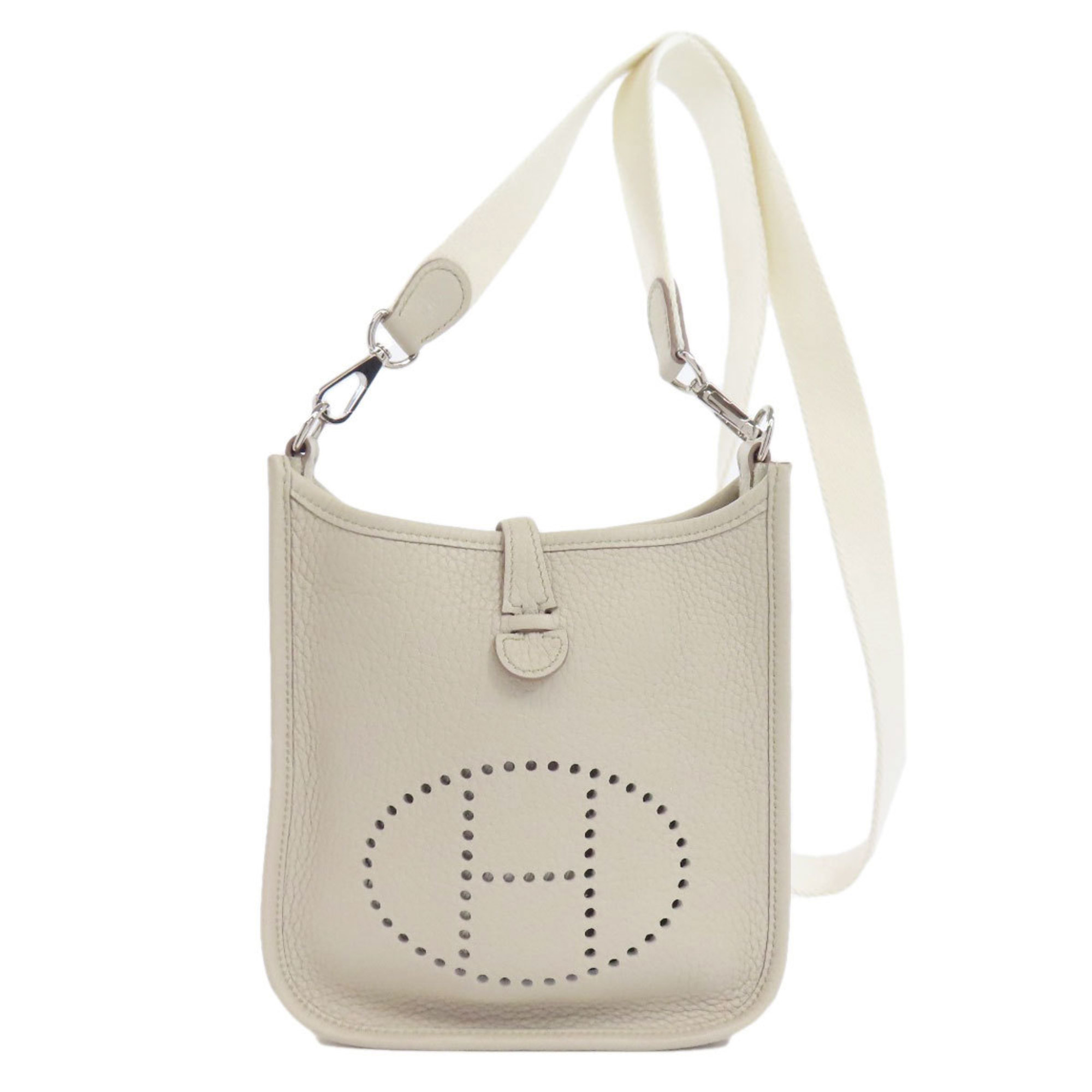 Hermes Evelyn TPM Beton Shoulder Bag Taurillon Women's HERMES