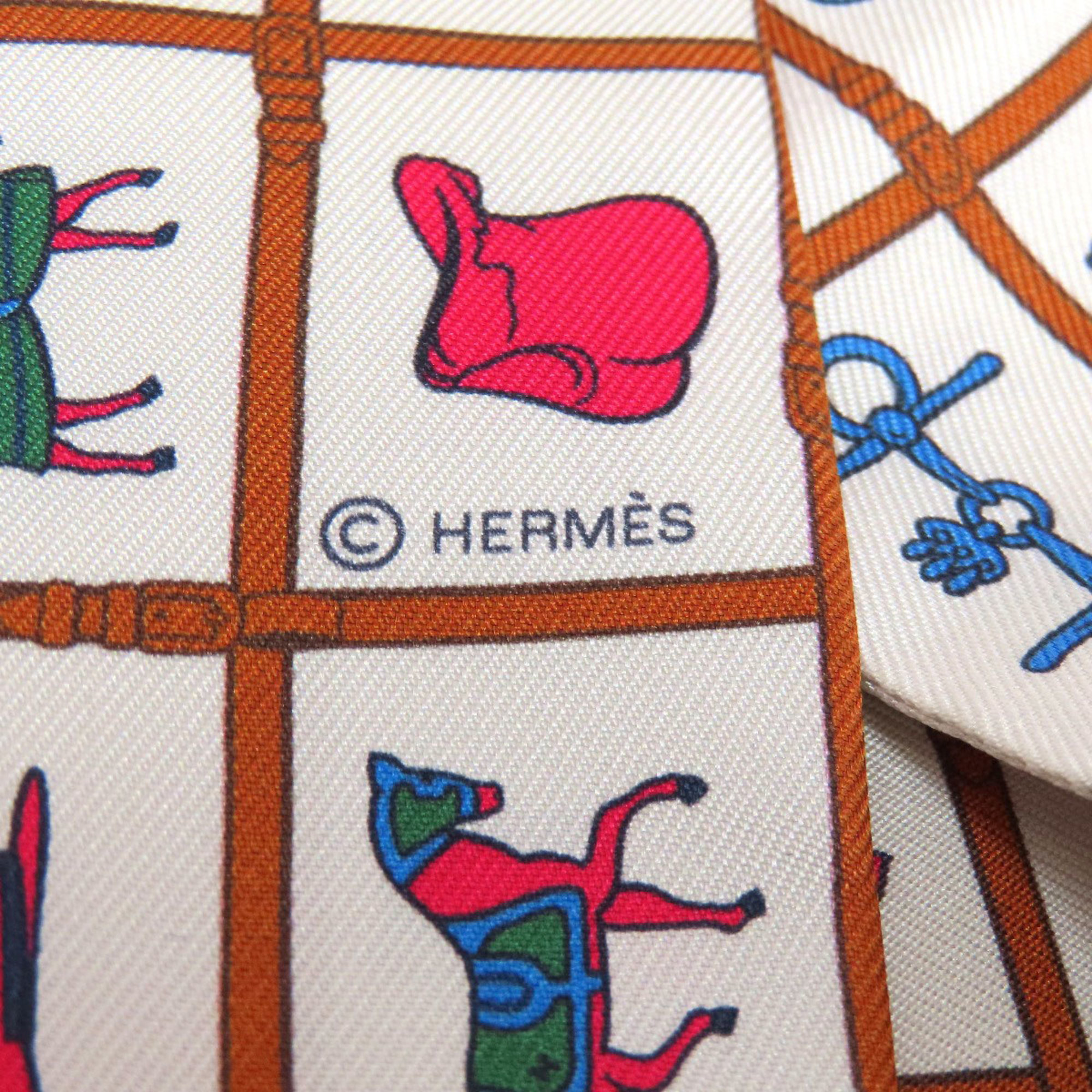 Hermes Twilly Scarf Silk Women's HERMES