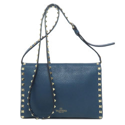 Valentino Studded Shoulder Bag Leather Women's VALENTINO