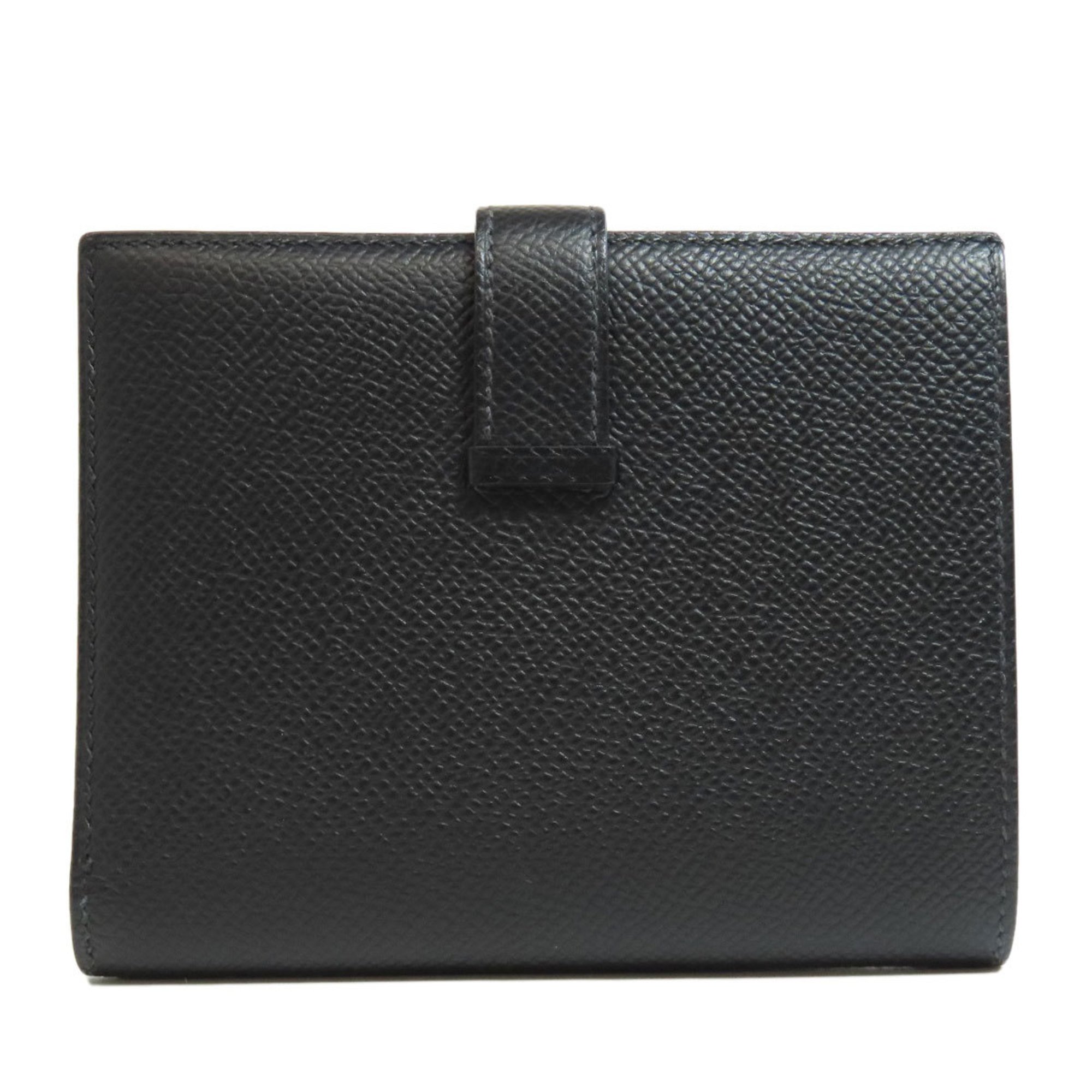 Hermes Bearn Compact Bi-fold Wallet Epson Women's HERMES