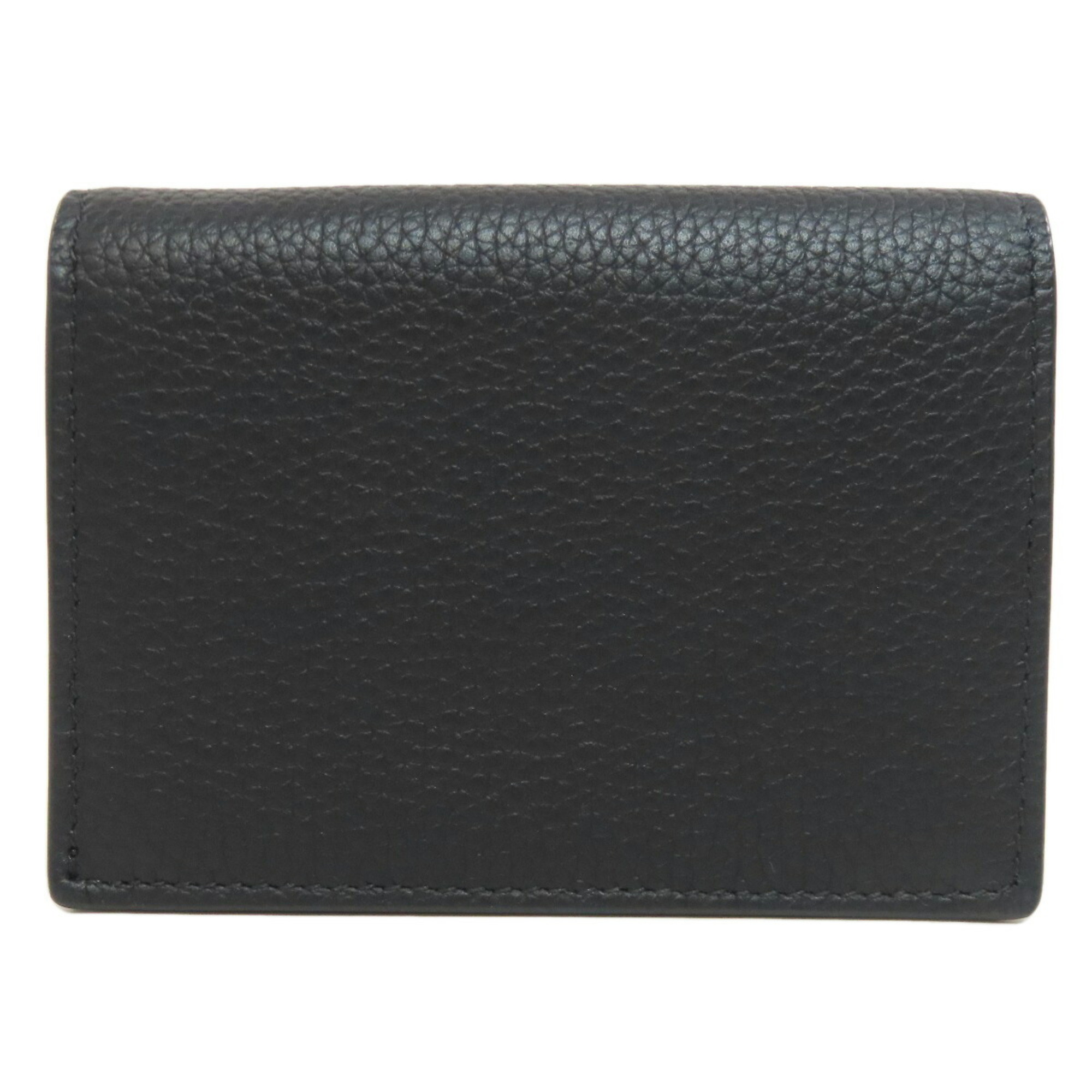 Christian Dior Business Card Holder/Card Case Leather Women's CHRISTIAN DIOR