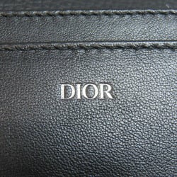 Christian Dior Business Card Holder/Card Case Leather Women's CHRISTIAN DIOR