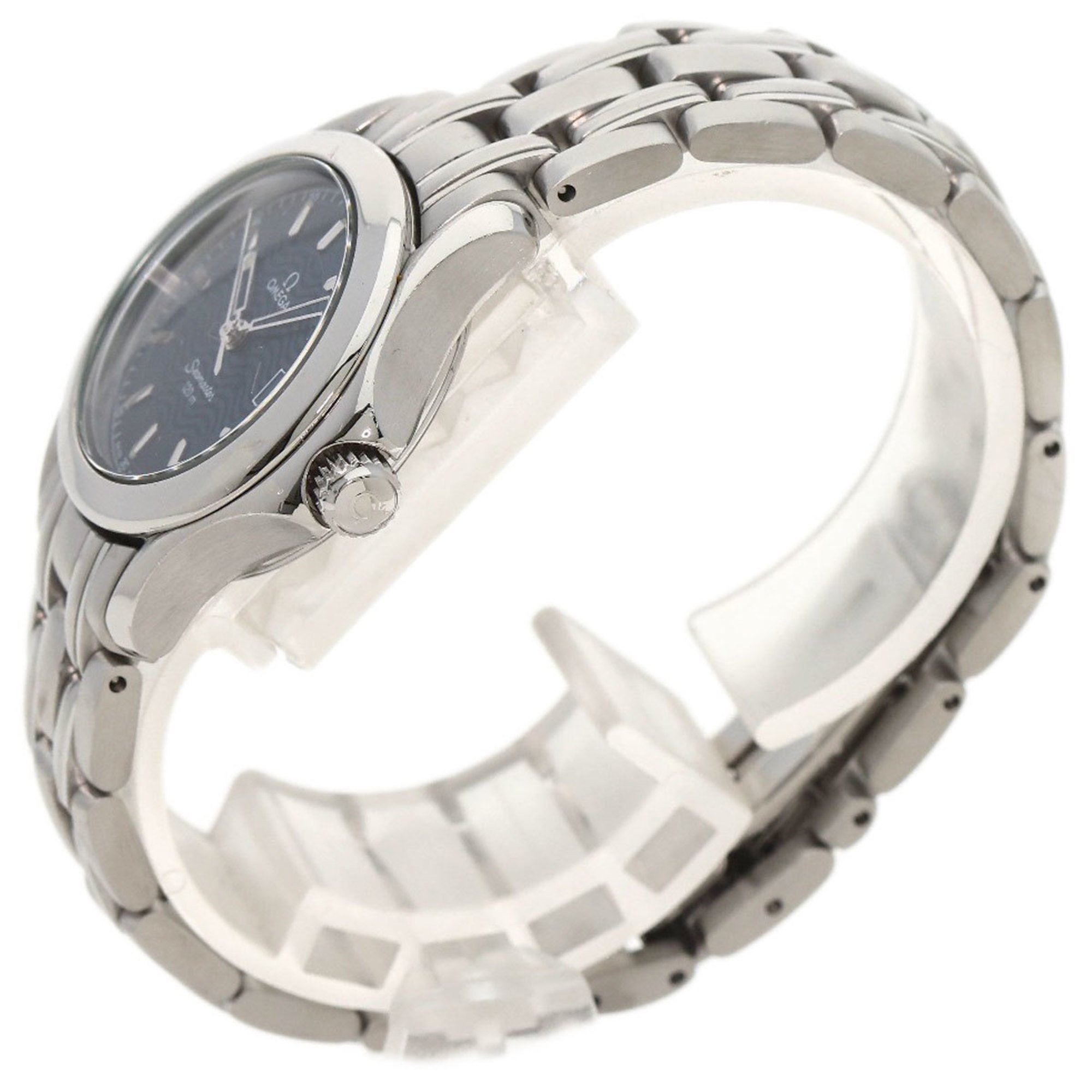 OMEGA 2581.81.00 Seamaster 120 Watch Stainless Steel SS Ladies