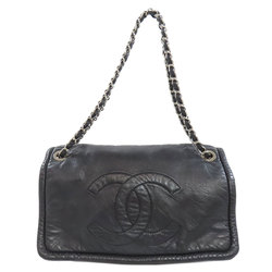 Chanel Matelasse Coco Mark Shoulder Bag Lambskin Women's CHANEL