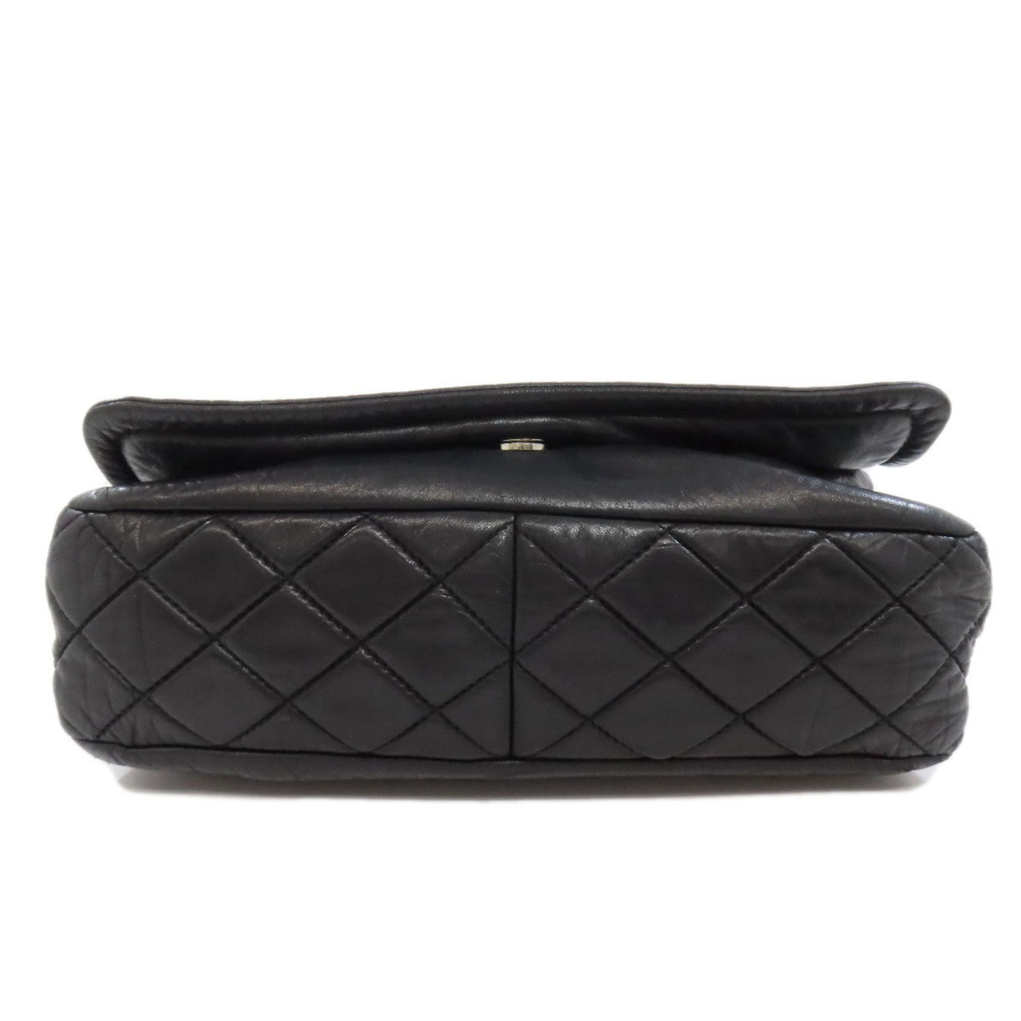 Chanel Matelasse Coco Mark Shoulder Bag Lambskin Women's CHANEL