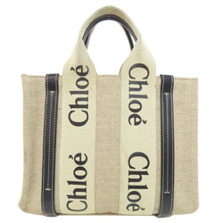 Chloé Chloe Woody Small Handbag Canvas Women's CHLOE