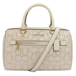 COACH 1006 SIGNATURE HANDBAG LEATHER WOMEN'S