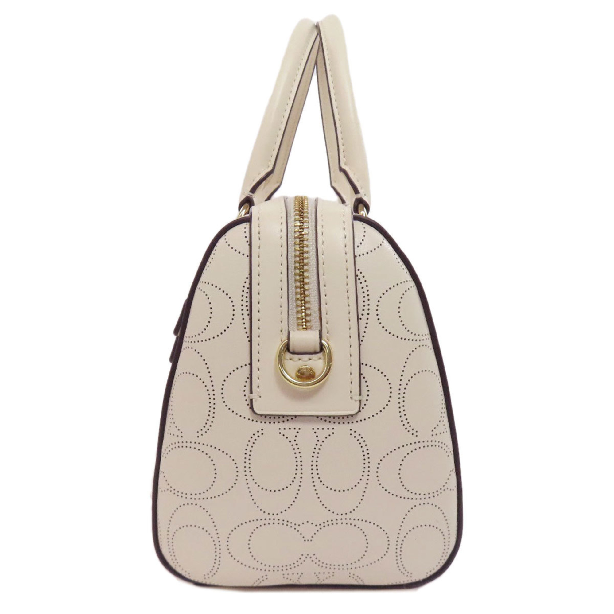 COACH 1006 SIGNATURE HANDBAG LEATHER WOMEN'S