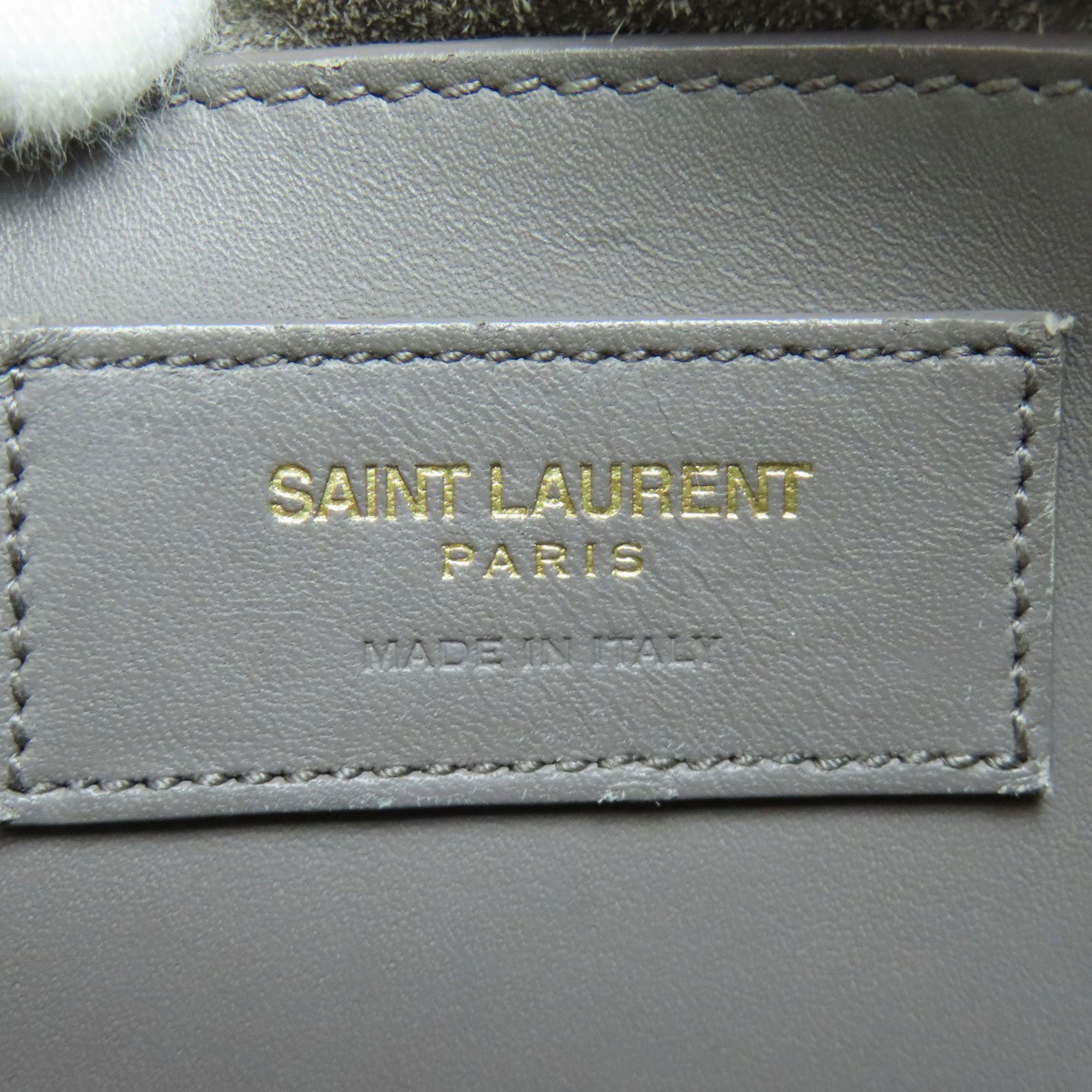 Saint Laurent 330958 Baby Duffle Handbag Leather Women's SAINT LAURENT