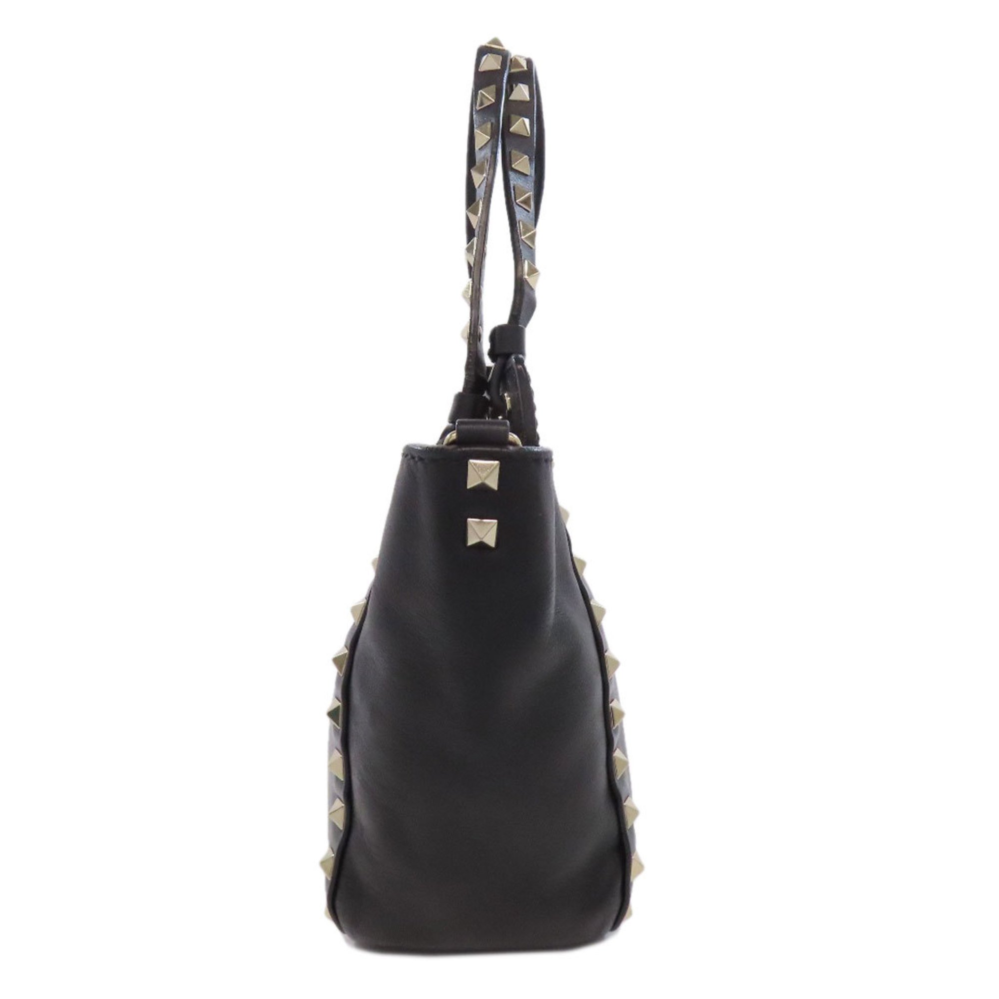 Valentino Studded Handbag Leather Women's VALENTINO