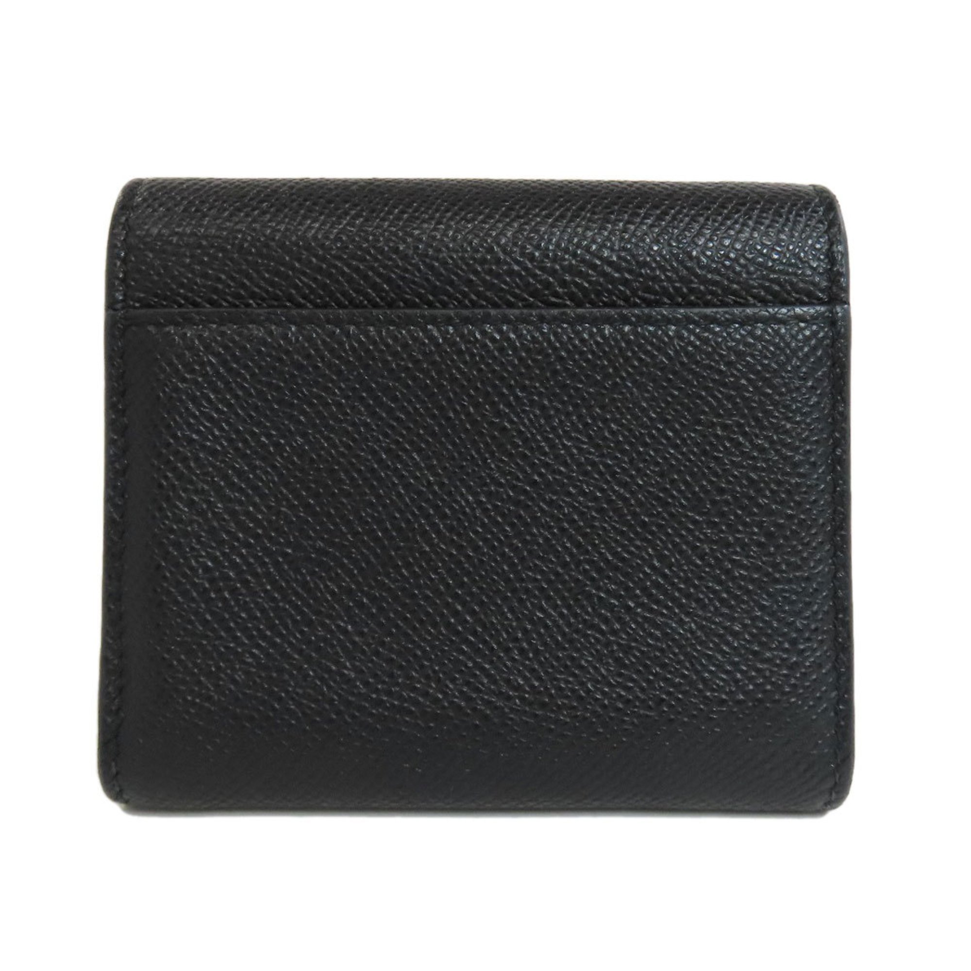 Christian Dior Saddle Lotus Wallet Bi-fold Calfskin Women's CHRISTIAN DIOR