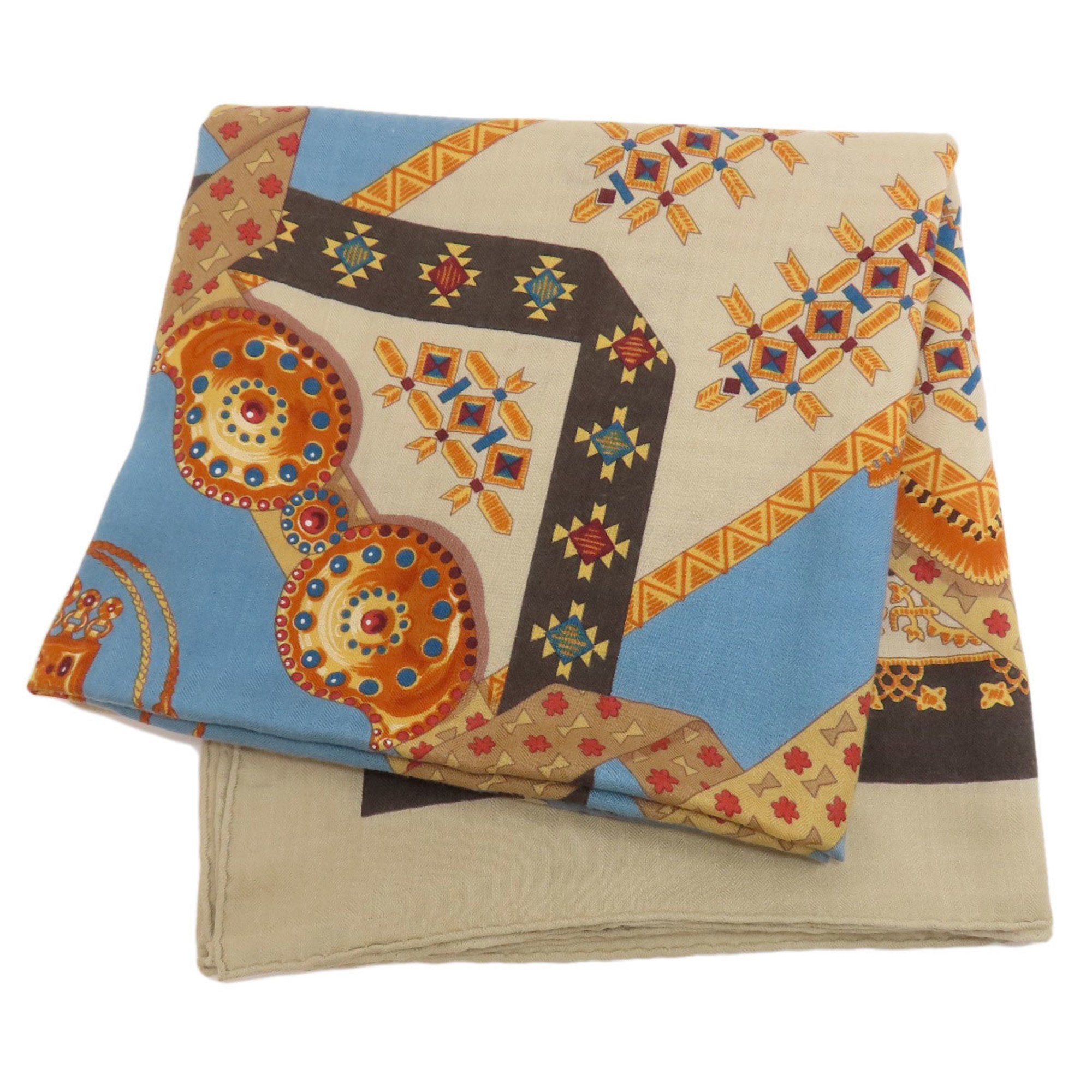 Hermes Carre Gean scarf cashmere silk women's HERMES