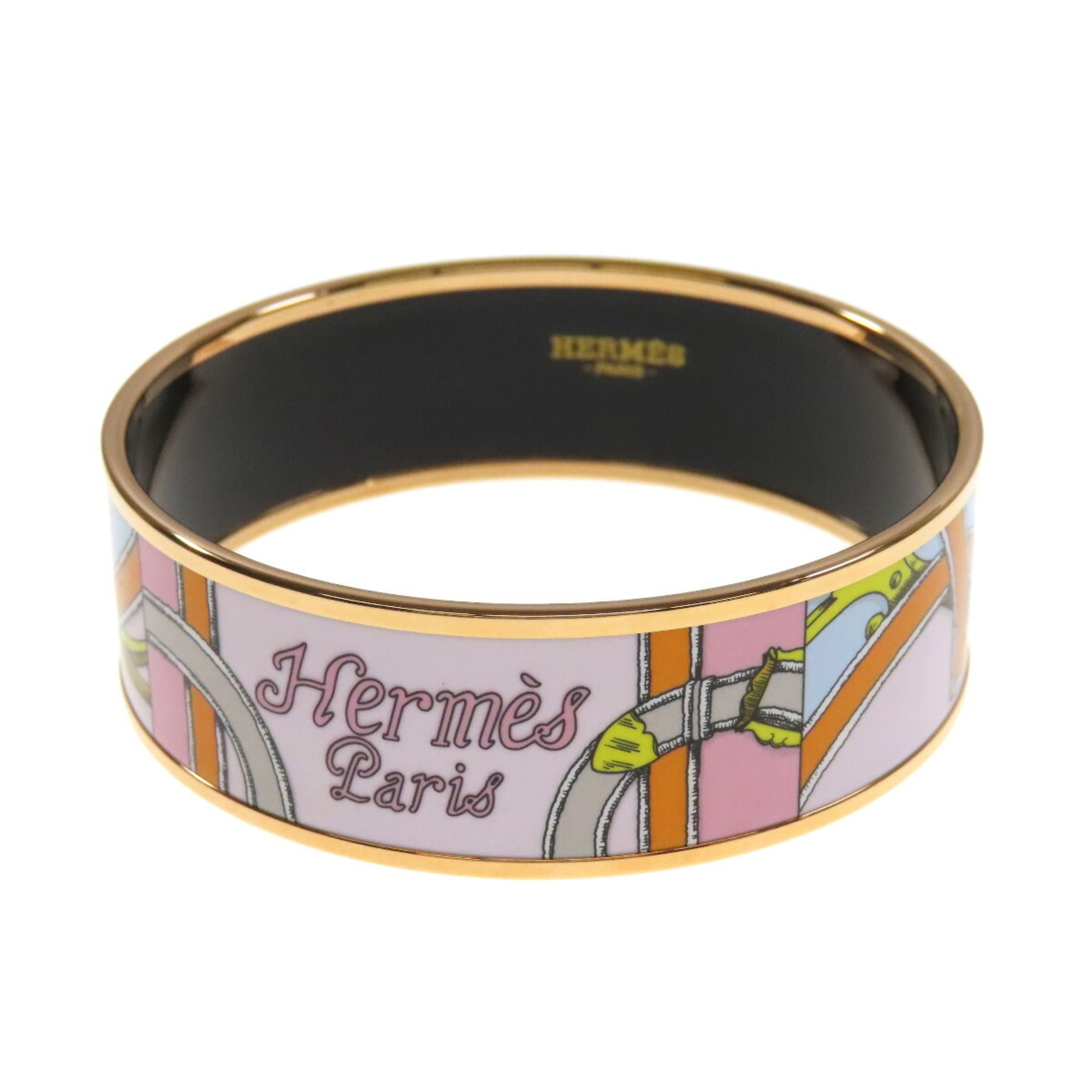 Hermes Emaille GM Bangle Bracelet for Women HERMES