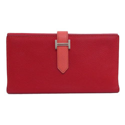 Hermes Bearn 2PLIS Long Wallet Epson Women's HERMES