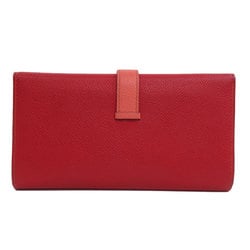 Hermes Bearn 2PLIS Long Wallet Epson Women's HERMES