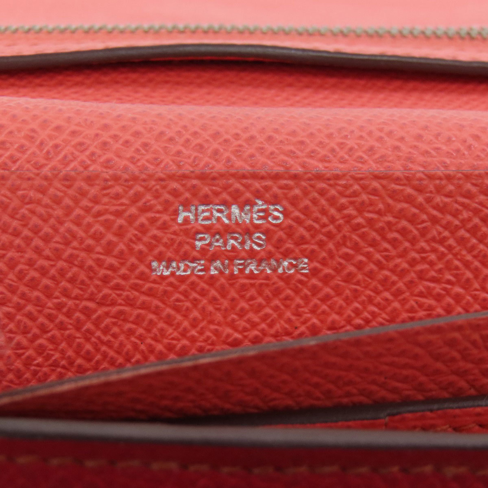 Hermes Bearn 2PLIS Long Wallet Epson Women's HERMES