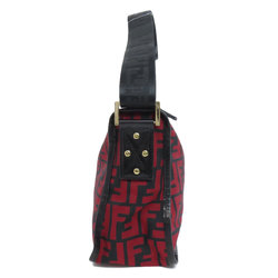 FENDI Zucca pattern shoulder bag in nylon material for women