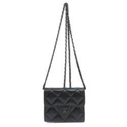 Chanel Chain Wallet Matelasse Bi-fold Lamb Women's CHANEL