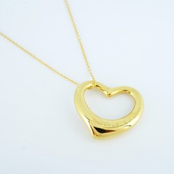 Tiffany Necklace Heart K18YG Yellow Gold Ladies