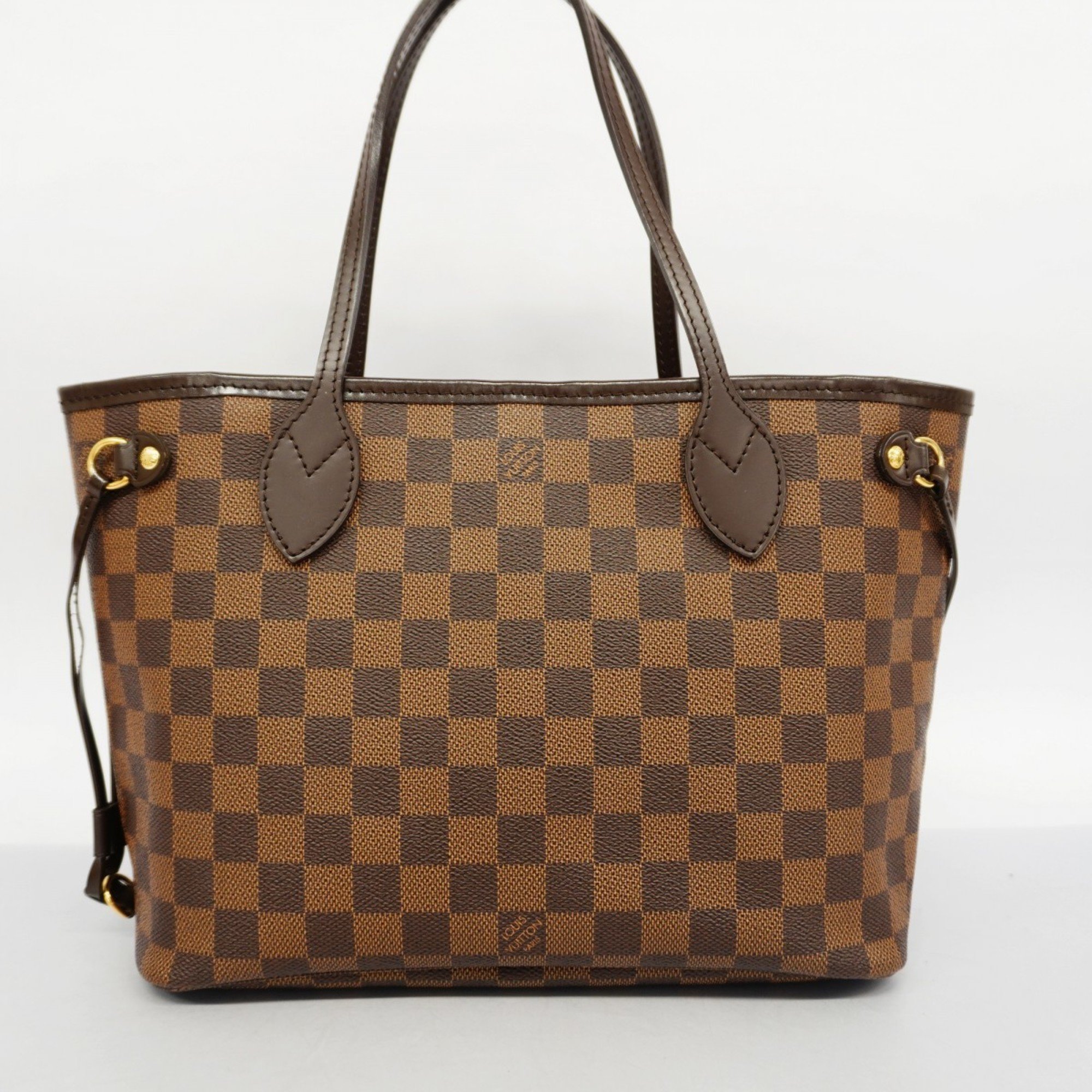 Louis Vuitton Tote Bag Damier Neverfull PM N51109 Ebene Women's