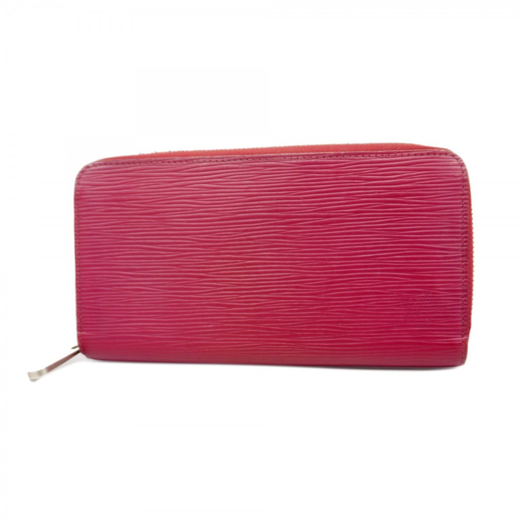 Louis Vuitton Long Wallet Epi Zippy M60305 Fuchsia Ladies