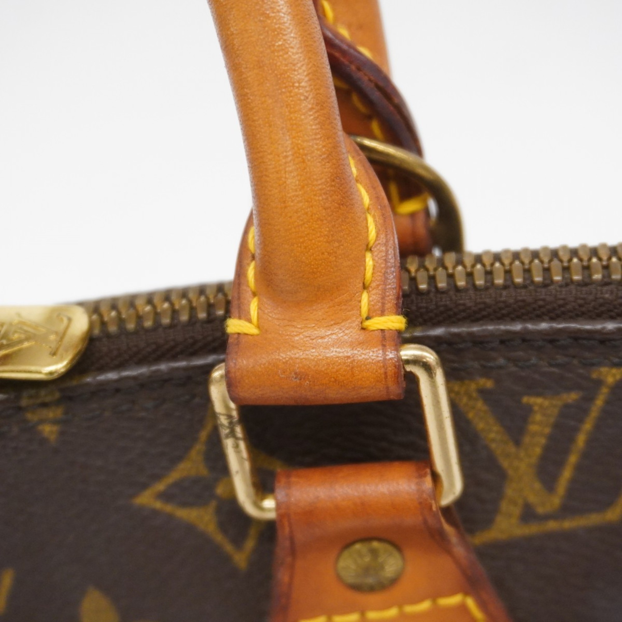 Louis Vuitton handbag Monogram Alma M51130 brown ladies