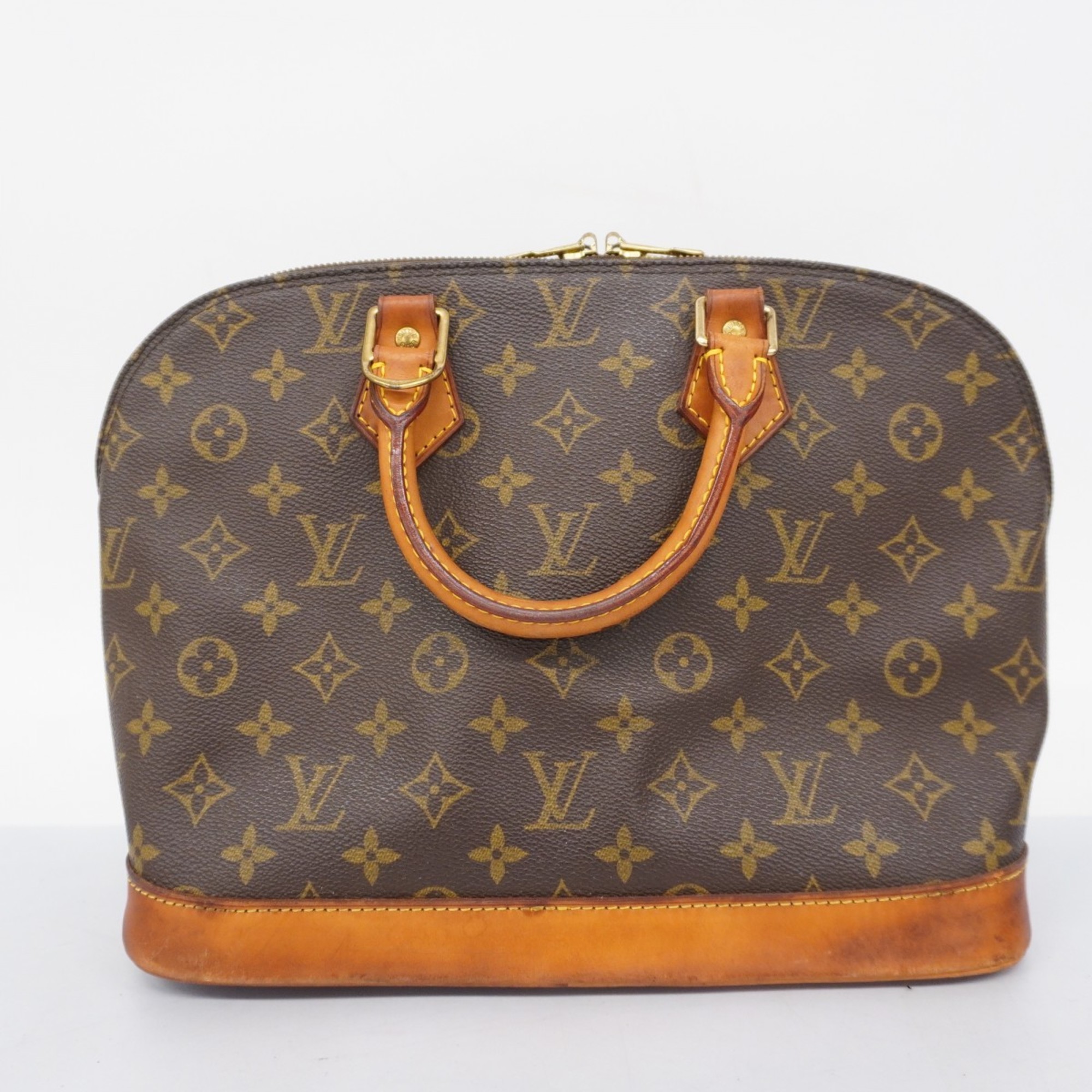 Louis Vuitton handbag Monogram Alma M51130 brown ladies