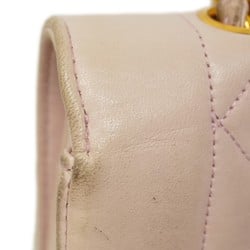 Chanel Shoulder Bag Diana Lambskin Pink Women's