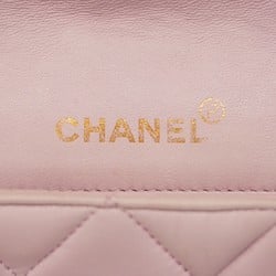 Chanel Shoulder Bag Diana Lambskin Pink Women's