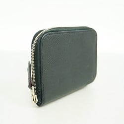 Hermes Wallet/Coin Case Azap Epsom Black A Stamp Men's Women's