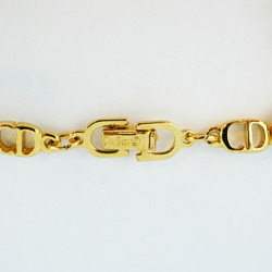 Christian Dior Bracelet CD GP Plated Gold Ladies